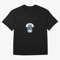 Lionel Messi Number 10 Jersey Illustration Classic T-Shirt Remember the FIFA World Cup 2026 Group Stage Journey through Messi, CR7 and Mbappe Highlights, Argentina and Brazil Pride, Goal Celebration Energy, Supporter Heritage, Football Icons and
