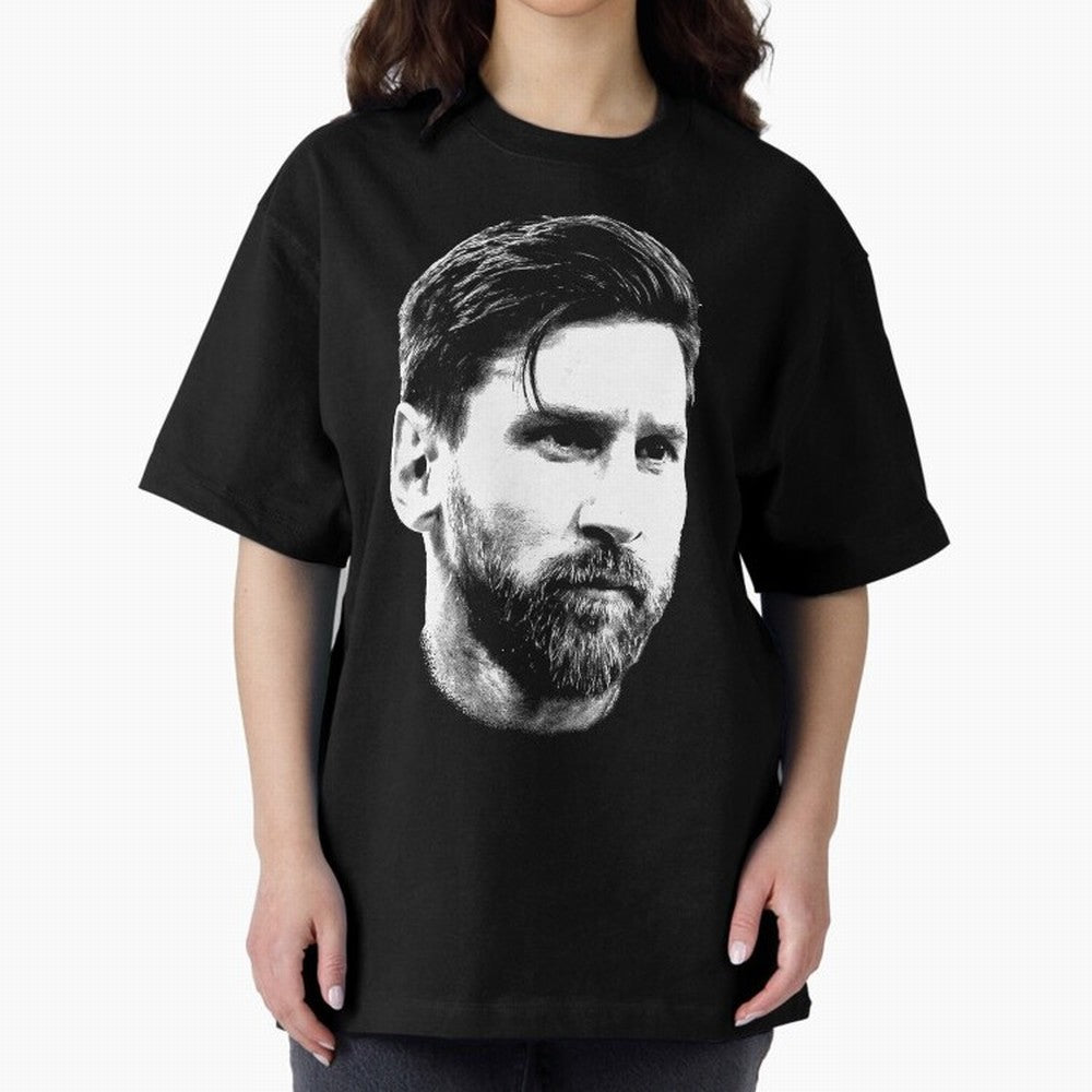 Design Big Face Lionel Messi Classic T-Shirt Bring a Champion Mindset to Global Football Passion for FIFA World Cup 2026, Featuring Messi, Neymar and Mbappe, Spain, Worldwide Fan Energy, Dramatic Goals, Stadium Lights and Championship Celebrations;