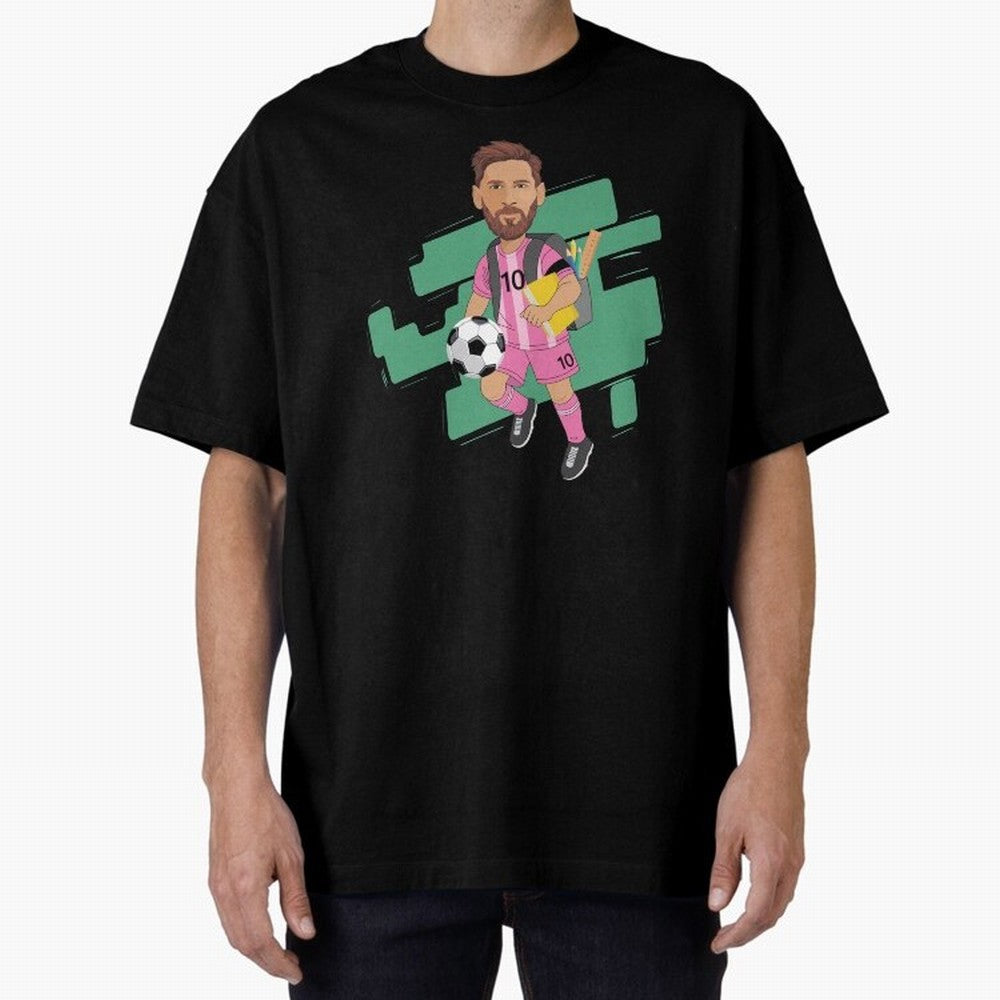BACK TO SCHOOL - CARICATURE - LIONEL - MESSI - LEO Classic T-Shirt Fuel the Hype around FIFA World Cup 2026 Spirit, Connected to Brazil, CR7 and Messi, Championship Spirit, Famous Goals, Roaring Crowds and International Football Unity; Perfect for