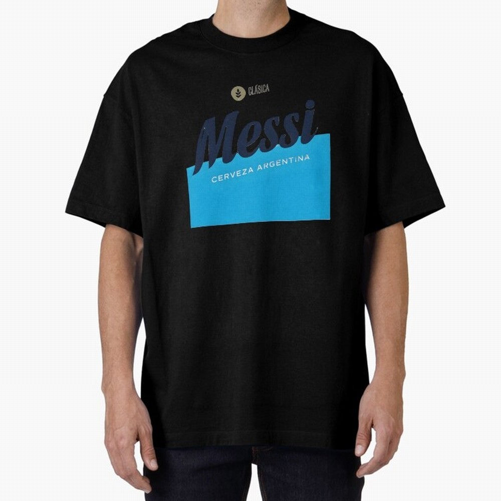Messi Cerveza Argentina Parody Sticker Classic T-Shirt Show Up for the Glory of FIFA World Cup 2026 Group Stage for Fans of Mbappe and Neymar and Portugal, Spain and Germany, Bringing Worldwide Fan Energy, Dramatic Goals, Stadium Lights and