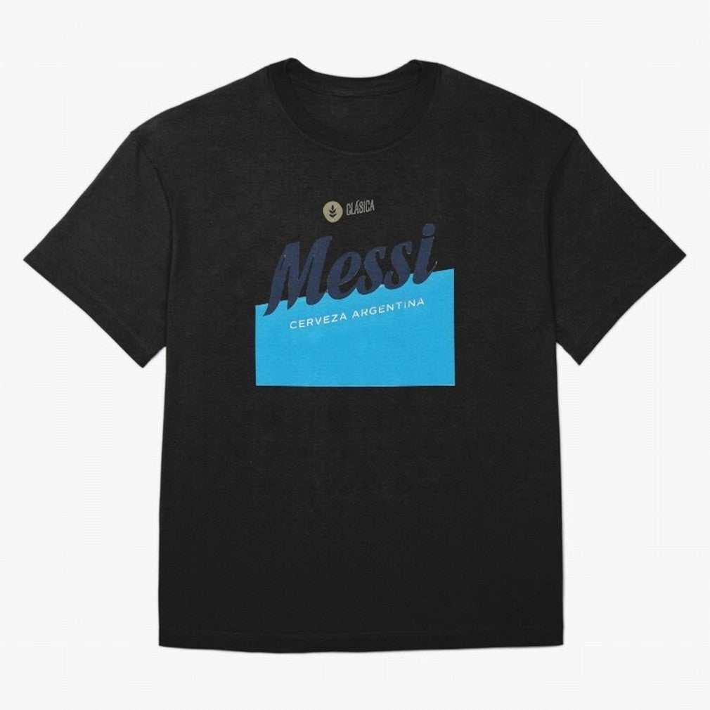 Messi Cerveza Argentina Parody Sticker Classic T-Shirt Show Up for the Glory of FIFA World Cup 2026 Group Stage for Fans of Mbappe and Neymar and Portugal, Spain and Germany, Bringing Worldwide Fan Energy, Dramatic Goals, Stadium Lights and