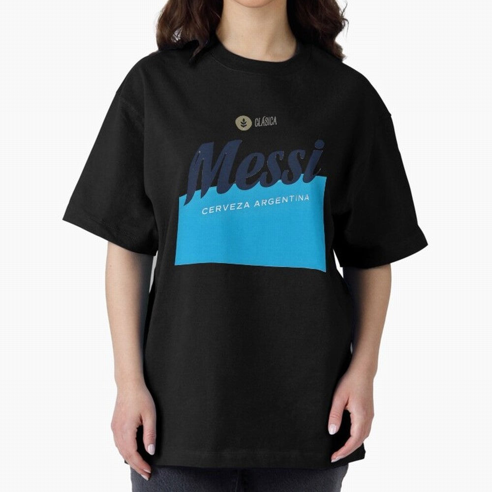 Messi Cerveza Argentina Parody Sticker Classic T-Shirt Show Up for the Glory of FIFA World Cup 2026 Group Stage for Fans of Mbappe and Neymar and Portugal, Spain and Germany, Bringing Worldwide Fan Energy, Dramatic Goals, Stadium Lights and