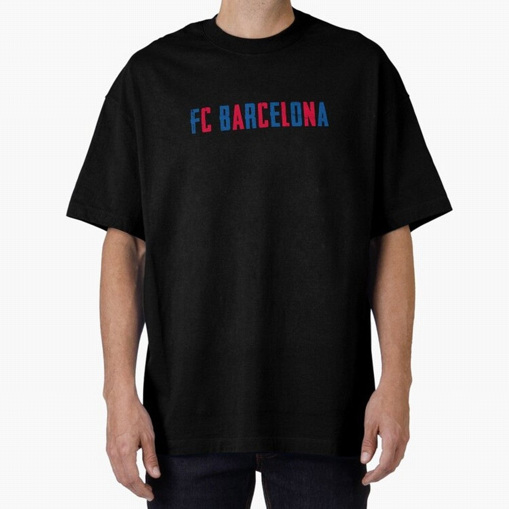 fcb Oversized T-Shirt Keep the Match Day Mood of FIFA World Cup 2026 Spirit, Filled with Portugal, Neymar, Haaland and Cristiano Ronaldo, Classic Soccer Heritage, Championship Pressure, Fan Loyalty and International Pride; Ideal for Football Dads,