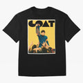 Lionel Messi Men's Football GOAT T-Shirt | Argentina Retro Vintage Messi Shirt Fan Gift Oversized T-Shirt Represent Fans Who Live for FIFA World Cup 2026 Group Stage Spirit, Filled with England, France and Netherlands, Cristiano Ronaldo, Tournament