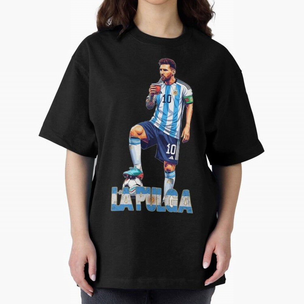Messi the Flea Drinking Mate ¨C Unique Design by The Goat Classic T-Shirt Mark FIFA World Cup 2026 Group Stage Spirit, Featuring England, Mbappe, Football Passion, Legendary Performances, Festival Vibes and Supporter Community; Great for Supporters