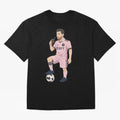 Lionel Messi Anime Style Drinking Mate - The Goat Inter Miami Classic T-Shirt Celebrate the Biggest Stage of FIFA World Cup 2026 Group Stage for Fans of Messi and Portugal, Bringing Soccer Culture, Superstar Moments, National Team Dreams and