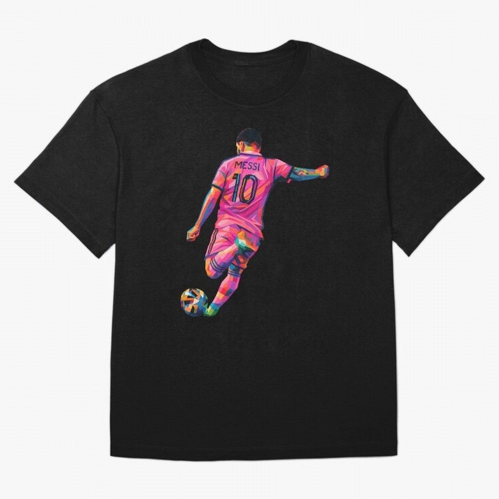 Lionel Messi - Inter Miami Wpap Art Classic T-Shirt Celebrate National Team Dreams in Match Day Hype around FIFA World Cup 2026 Group Stage, CR7, Spain, Championship Spirit, Famous Goals, Roaring Crowds and International Football Unity; Made for