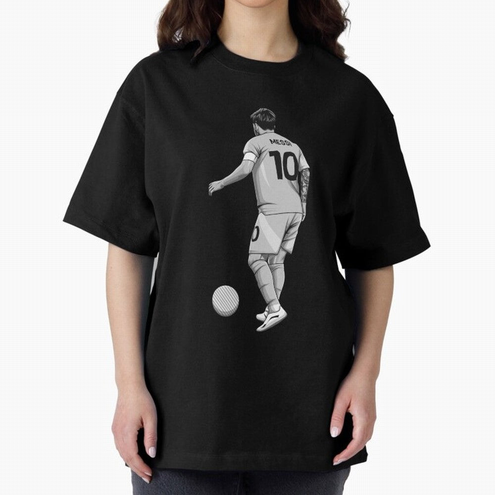 Lionel Messi Black and White Version Classic T-Shirt Make Your Look Match Match Day Hype around FIFA World Cup 2026 Group Stage, CR7, England and Germany, Worldwide Fan Energy, Dramatic Goals, Stadium Lights and Championship Celebrations; Great for