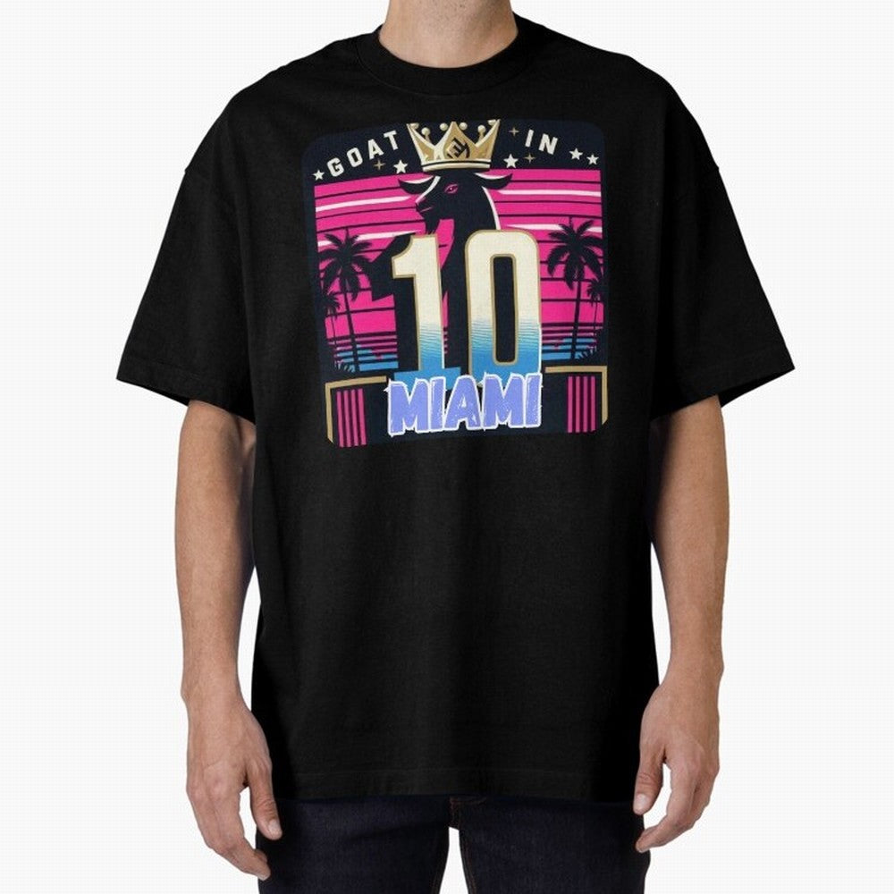 GOAT IN MIAMI | Messi Classic T-Shirt Join the FIFA World Cup 2026 Group Stage Journey through Mbappe and Neymar Highlights, Spain Pride, Football History, Final Match Energy, Crowd Noise and Once in a Lifetime Moments; Made for Collectors Who