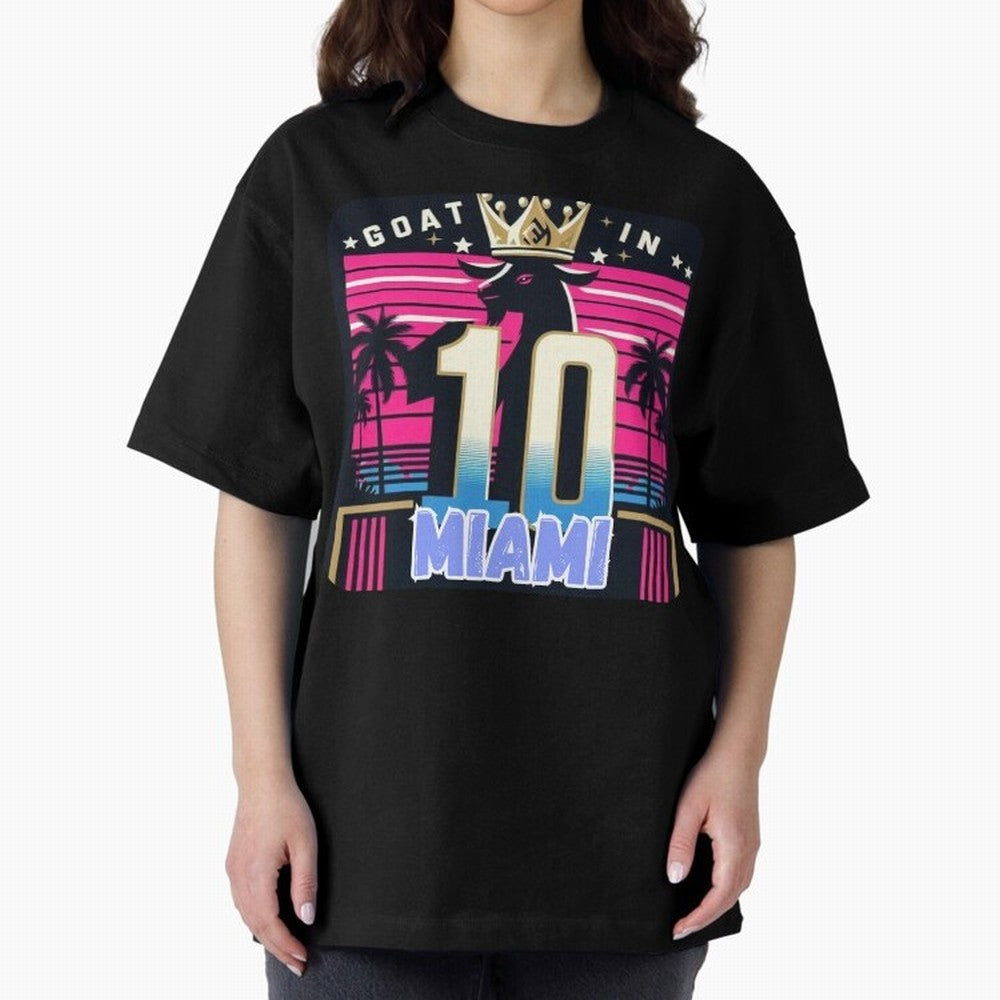 GOAT IN MIAMI | Messi Classic T-Shirt Join the FIFA World Cup 2026 Group Stage Journey through Mbappe and Neymar Highlights, Spain Pride, Football History, Final Match Energy, Crowd Noise and Once in a Lifetime Moments; Made for Collectors Who
