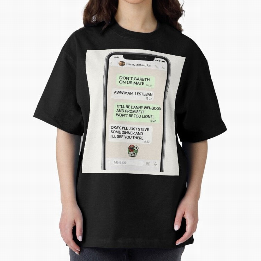 Football Slang WhatsApp Banter ¨C Classic Footy Chat Art Classic T-Shirt Upgrade Match Day Hype around FIFA World Cup 2026 Group Stage, Messi, CR7 and Mbappe, Brazil, Stadium Chants, National Pride, Trophy Dreams and Unforgettable Football