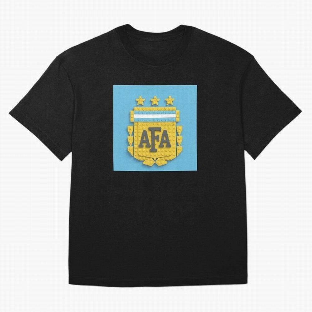 Argentina Blocks Classic T-Shirt Show Love for Legendary Goals in the FIFA World Cup 2026 Group Stage Journey through Neymar Highlights, France and Portugal Pride, Vintage Soccer Flavor, Modern Football Stars, National Flags and Final Night