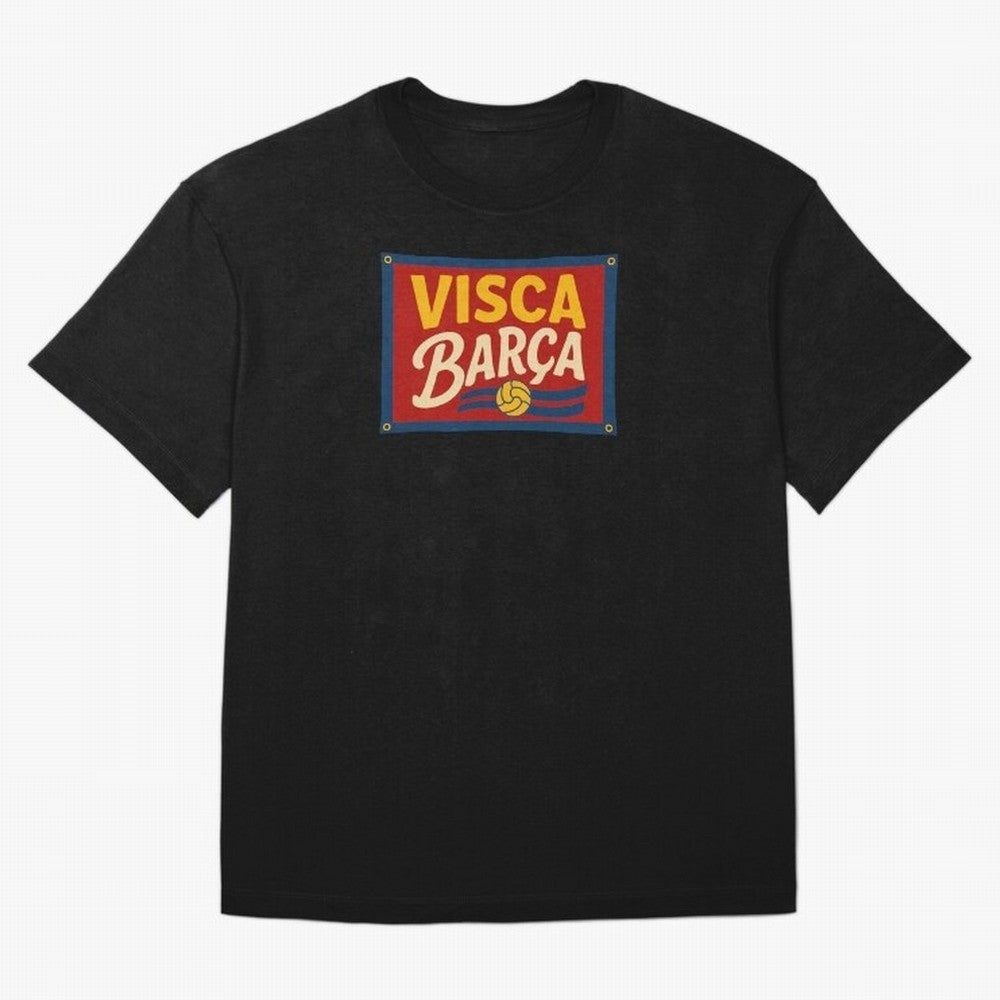 FC Barcelona Visca Barca Oversized T-Shirt Stand Out with Spirit from the FIFA World Cup 2026 Group Stage Journey through CR7 and Messi Highlights, Netherlands Pride, Soccer Culture, Superstar Moments, National Team Dreams and Competitive Fire;