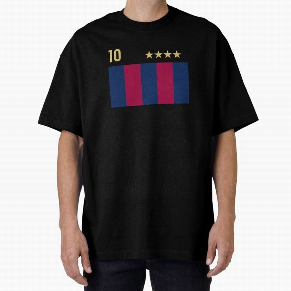 Messi 10 Barcelona Classic T-Shirt Celebrate the Road through FIFA World Cup 2026 Group Stage for Fans of Mbappe and Neymar and Spain, Bringing Football Passion, Legendary Performances, Festival Vibes and Supporter Community; Perfect for People Who
