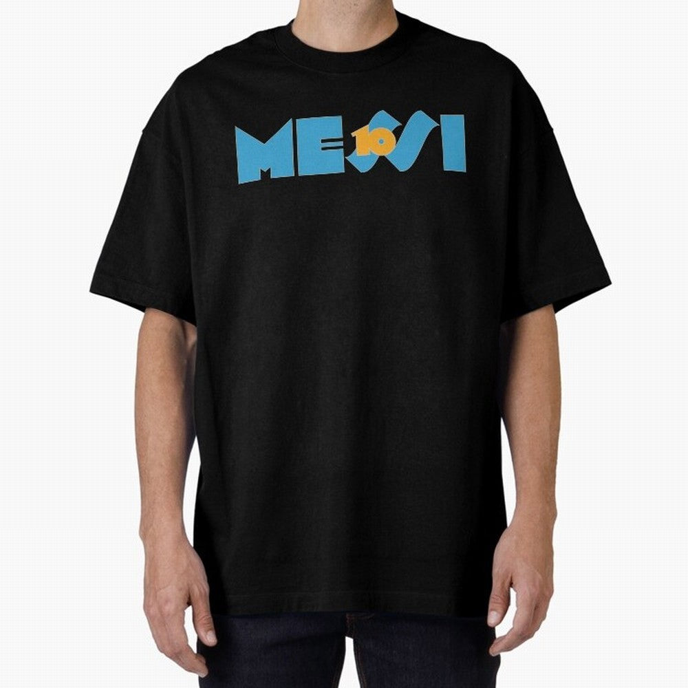 Messi 10 Oversized T-Shirt Make Game Day About FIFA World Cup 2026 Group Stage for Fans of Neymar, Haaland and Cristiano Ronaldo and Argentina, France and Brazil, Bringing Stadium Memories, Football Loyalty, International Chants and Championship