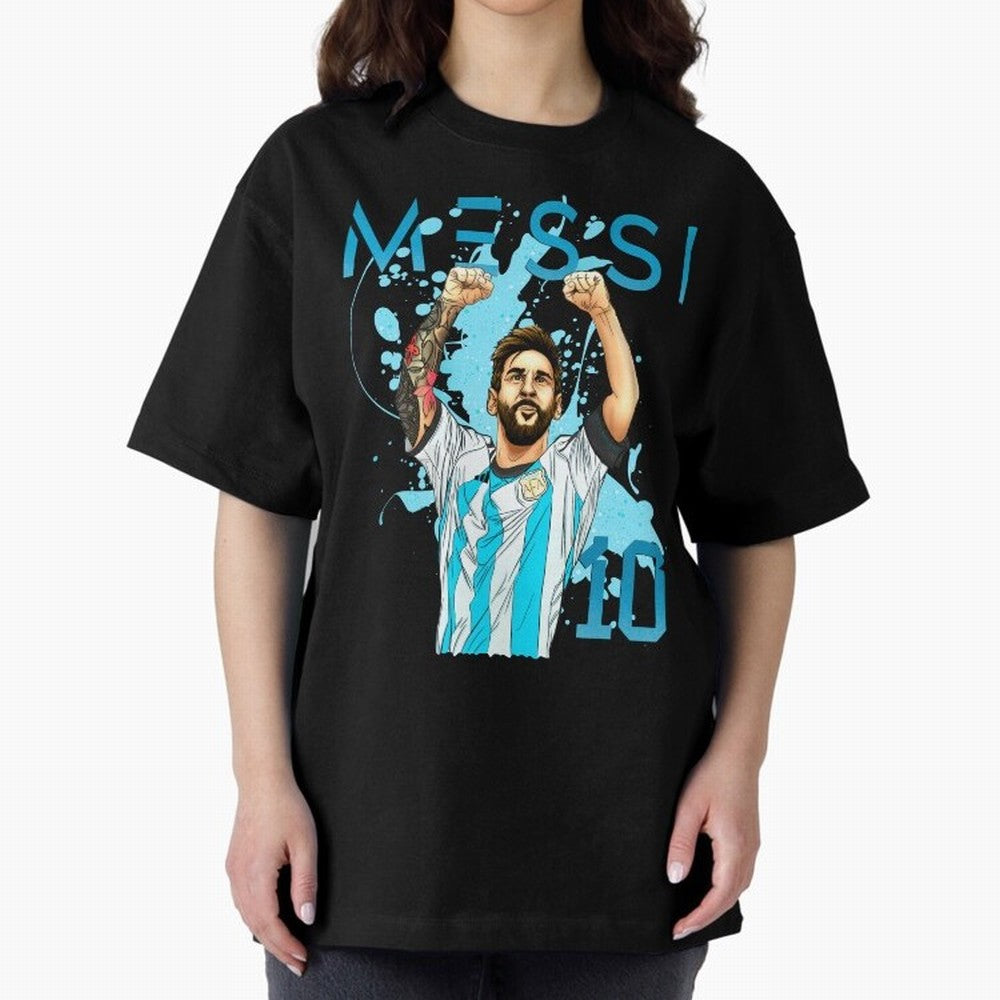 Lionel Messi GOAT Argentina Classic T-Shirt Show Support during the FIFA World Cup 2026 USA Canada Mexico Journey through Messi Highlights, Argentina Pride, Championship Spirit, Famous Goals, Roaring Crowds and International Football Unity; Made