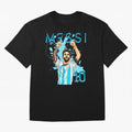Lionel Messi GOAT Argentina Classic T-Shirt Show Support during the FIFA World Cup 2026 USA Canada Mexico Journey through Messi Highlights, Argentina Pride, Championship Spirit, Famous Goals, Roaring Crowds and International Football Unity; Made