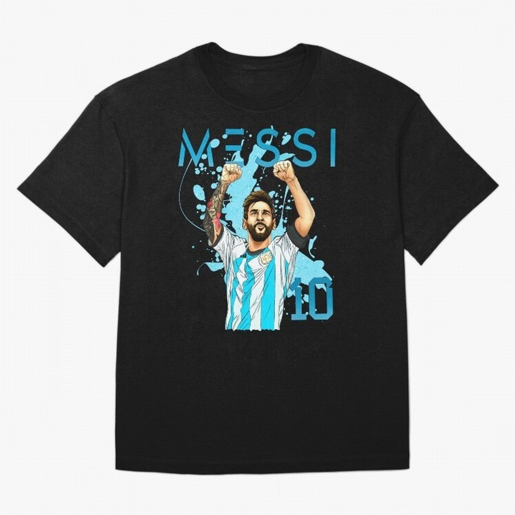 Lionel Messi GOAT Argentina Classic T-Shirt Show Support during the FIFA World Cup 2026 USA Canada Mexico Journey through Messi Highlights, Argentina Pride, Championship Spirit, Famous Goals, Roaring Crowds and International Football Unity; Made