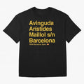 FC Barcelona Futbol Soccer Stadium Street Address Classic T-Shirt Treasure Match Day Hype around FIFA World Cup 2026, Mbappe and Neymar, Spain and Netherlands, Retro Football Energy, Iconic Rivalries, Trophy Chase Drama and Stadium Atmosphere;