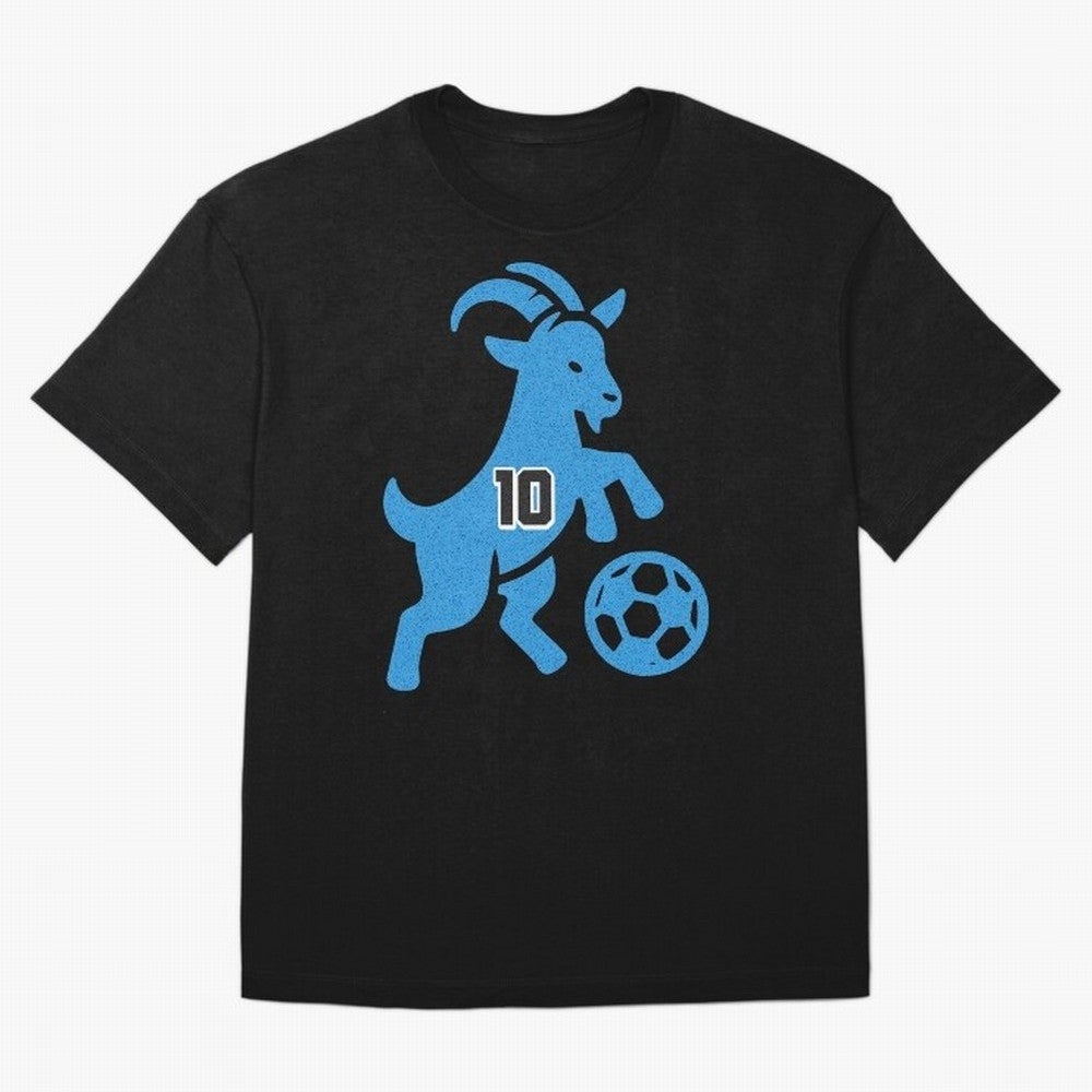 GOAT 10 Football Oversized T-Shirt Join the Countdown to FIFA World Cup 2026 USA Canada Mexico Spirit, Filled with France, Mbappe and Neymar, Game Day Rituals, Football Legends, Country Pride and the Road to the Final; Created for Match Day