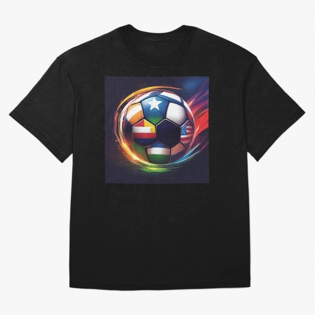 Soccer 2 Oversized T-Shirt Showcase FIFA World Cup 2026 Driven by CR7 and Messi, England and Germany Energy, Stadium Chants, National Pride, Trophy Dreams and Unforgettable Football Memories; Perfect for Fans, Collectors, Family Gatherings, Watch