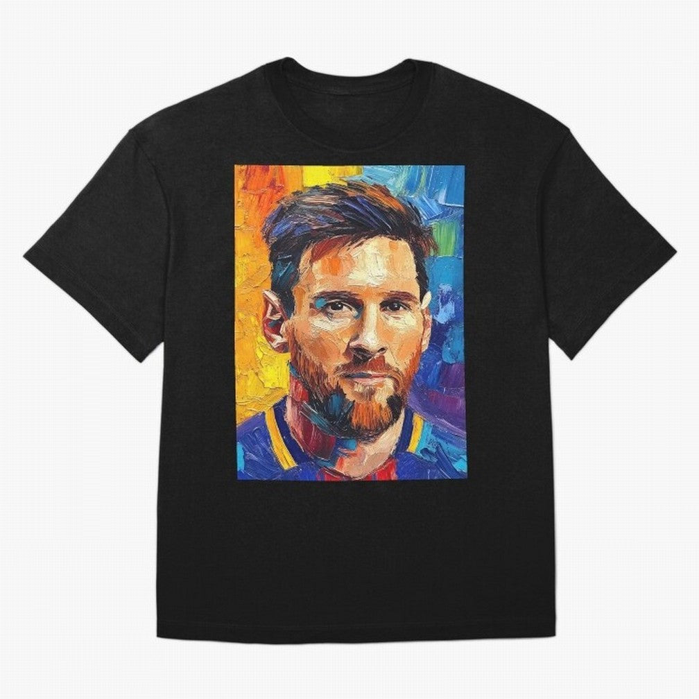 Messi Van Gogh: The Football Artist Classic T-Shirt Join the Global Buzz around Global Football Passion for FIFA World Cup 2026 Group Stage, Highlighting Messi, CR7 and Mbappe, Portugal, Spain and Germany, Stadium Chants, National Pride, Trophy