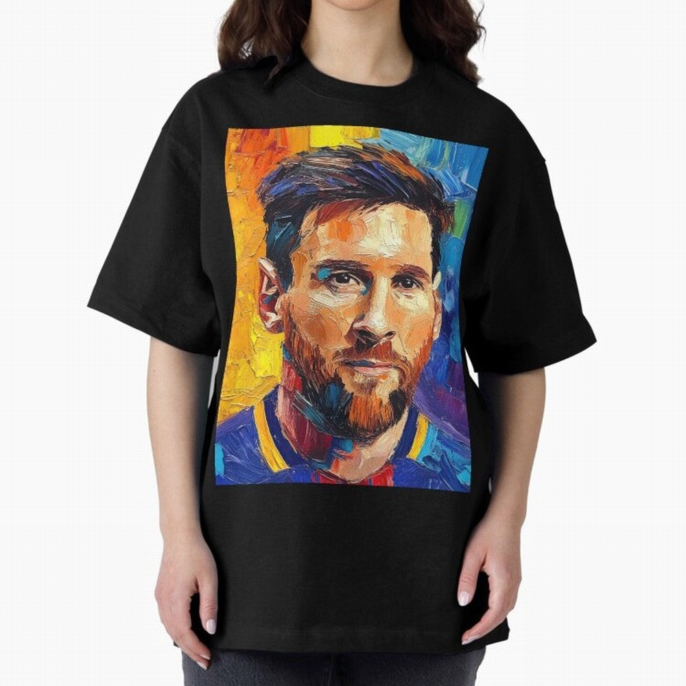 Messi Van Gogh: The Football Artist Classic T-Shirt Join the Global Buzz around Global Football Passion for FIFA World Cup 2026 Group Stage, Highlighting Messi, CR7 and Mbappe, Portugal, Spain and Germany, Stadium Chants, National Pride, Trophy