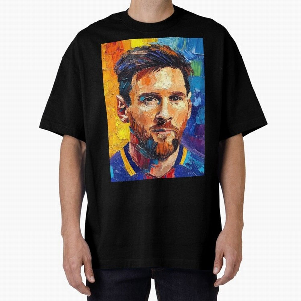 Messi Van Gogh: The Football Artist Classic T-Shirt Join the Global Buzz around Global Football Passion for FIFA World Cup 2026 Group Stage, Highlighting Messi, CR7 and Mbappe, Portugal, Spain and Germany, Stadium Chants, National Pride, Trophy
