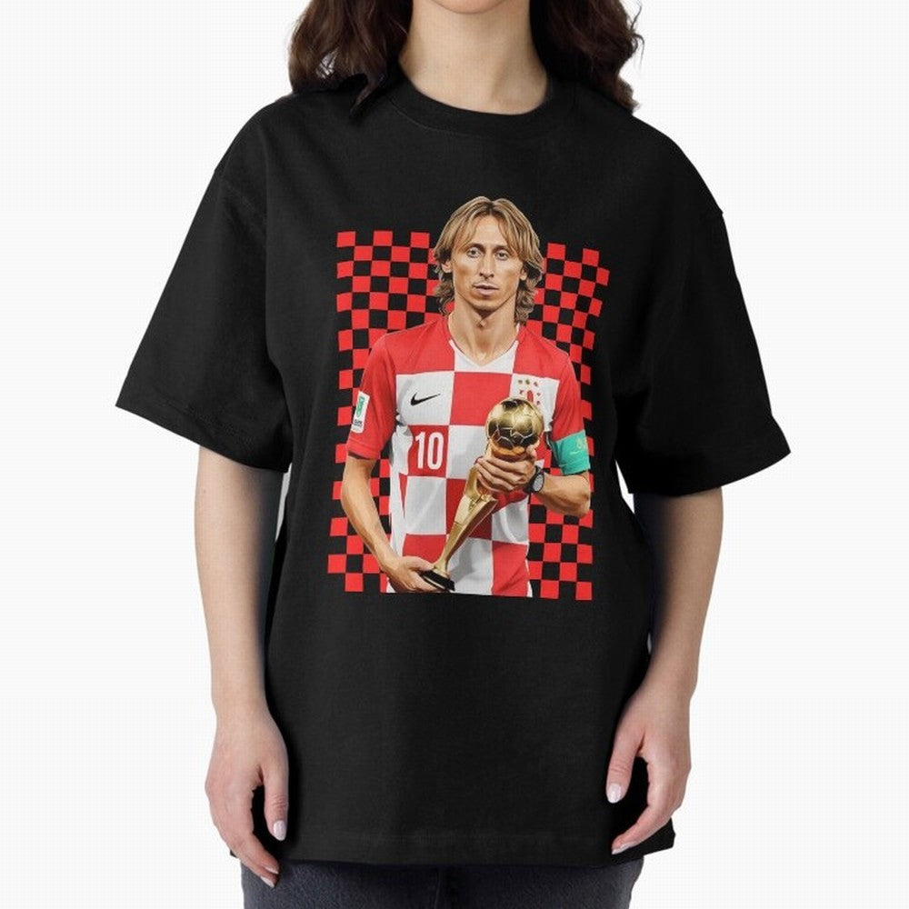 Luka Modric Ballon d'Or Graphic Essential T-Shirt Celebrate the Biggest Stage of Match Day Hype around FIFA World Cup 2026, Haaland and Mbappe, Argentina, Football History, Final Match Energy, Crowd Noise and Once in a Lifetime Moments; Perfect for