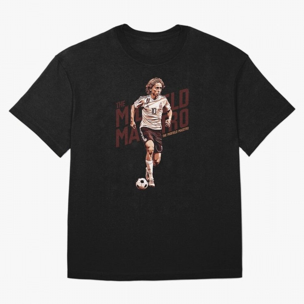 Luka - The Midfield Maestro Essential T-Shirt Keep Football History Alive during FIFA World Cup 2026 USA Canada Mexico Filled with Cristiano Ronaldo, Argentina, France and Brazil Energy, Match Day Excitement, Supporter Culture, Golden Goals and
