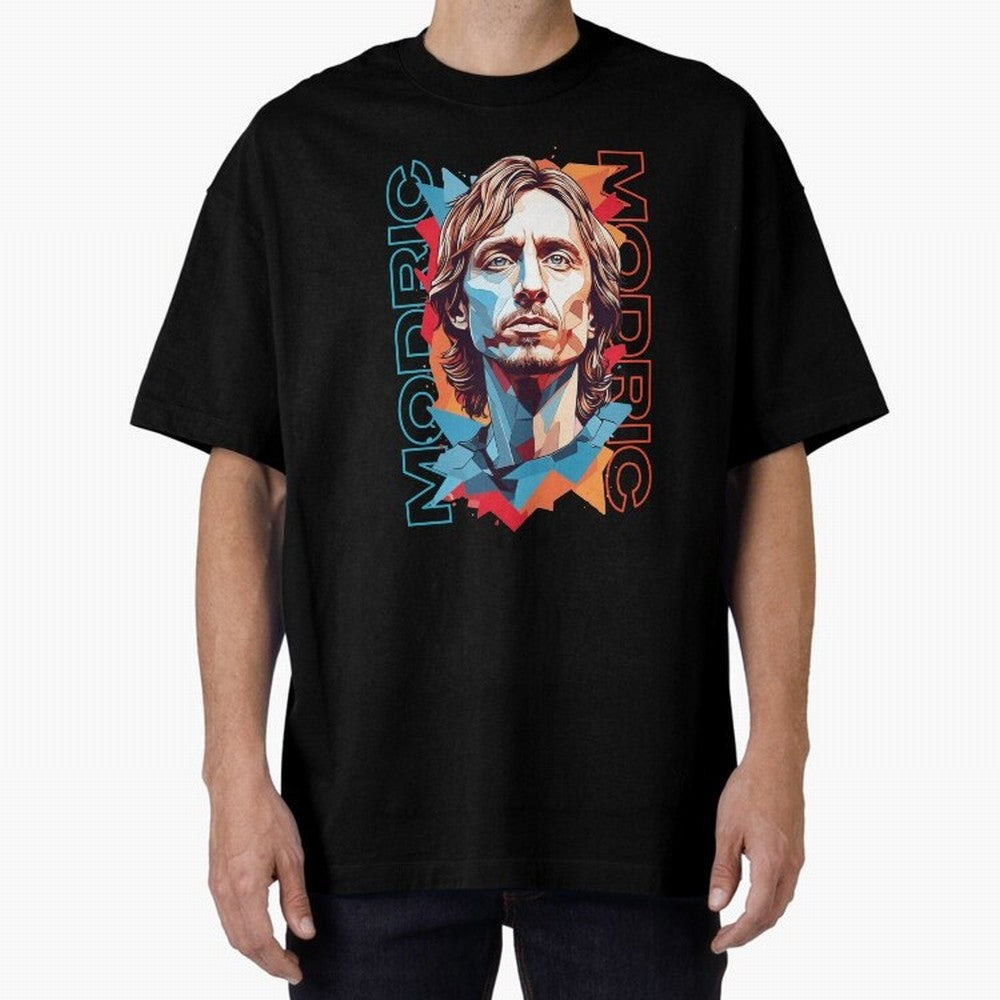 Luka Modric - Digital Art Essential T-Shirt Bring a Champion Mindset to Global Football Passion for FIFA World Cup 2026 Group Stage, Featuring Haaland and Mbappe, England, Game Day Rituals, Football Legends, Country Pride and the Road to the Final;