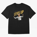 Cristiano Ronaldo Levels Up Essential T-Shirt Show Your Love for FIFA World Cup 2026 Spirit, Inspired by Brazil, Cristiano Ronaldo, Haaland and CR7, Match Day Excitement, Supporter Culture, Golden Goals and Global Football Passion; Made for