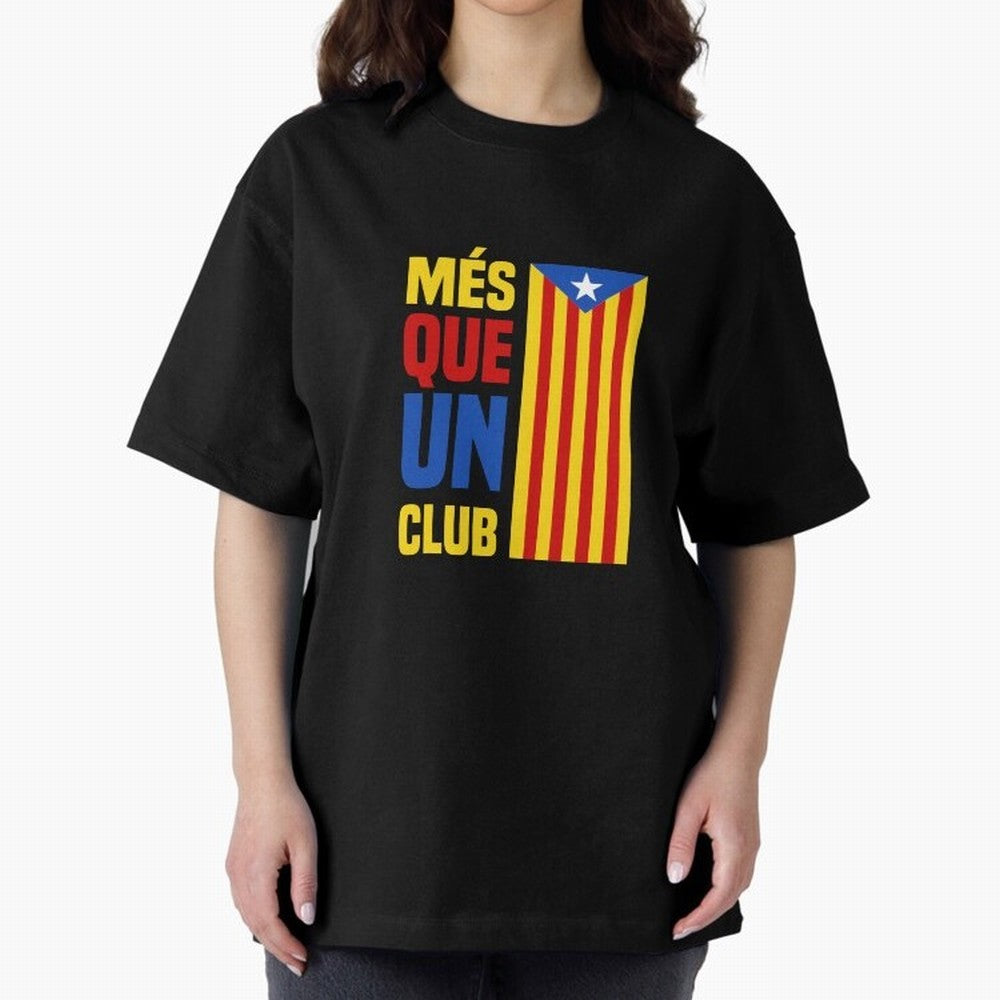 Mes Que Un Club Barcelona Essential T-Shirt Step into Global Football Passion for FIFA World Cup 2026 Group Stage, Built around Mbappe and Neymar, Argentina and Brazil, Goal Celebration Energy, Supporter Heritage, Football Icons and Worldwide