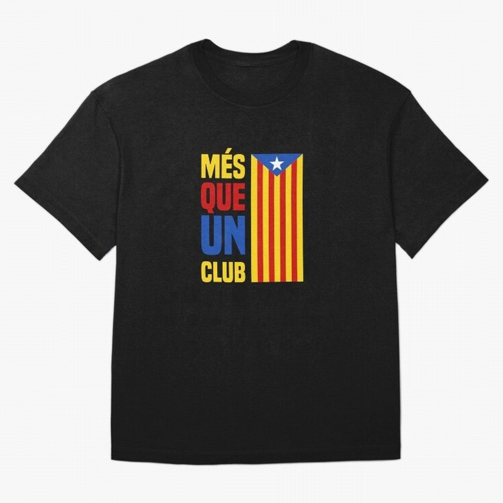 Mes Que Un Club Barcelona Essential T-Shirt Step into Global Football Passion for FIFA World Cup 2026 Group Stage, Built around Mbappe and Neymar, Argentina and Brazil, Goal Celebration Energy, Supporter Heritage, Football Icons and Worldwide