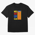 Mes Que Un Club Barcelona Essential T-Shirt Step into Global Football Passion for FIFA World Cup 2026 Group Stage, Built around Mbappe and Neymar, Argentina and Brazil, Goal Celebration Energy, Supporter Heritage, Football Icons and Worldwide