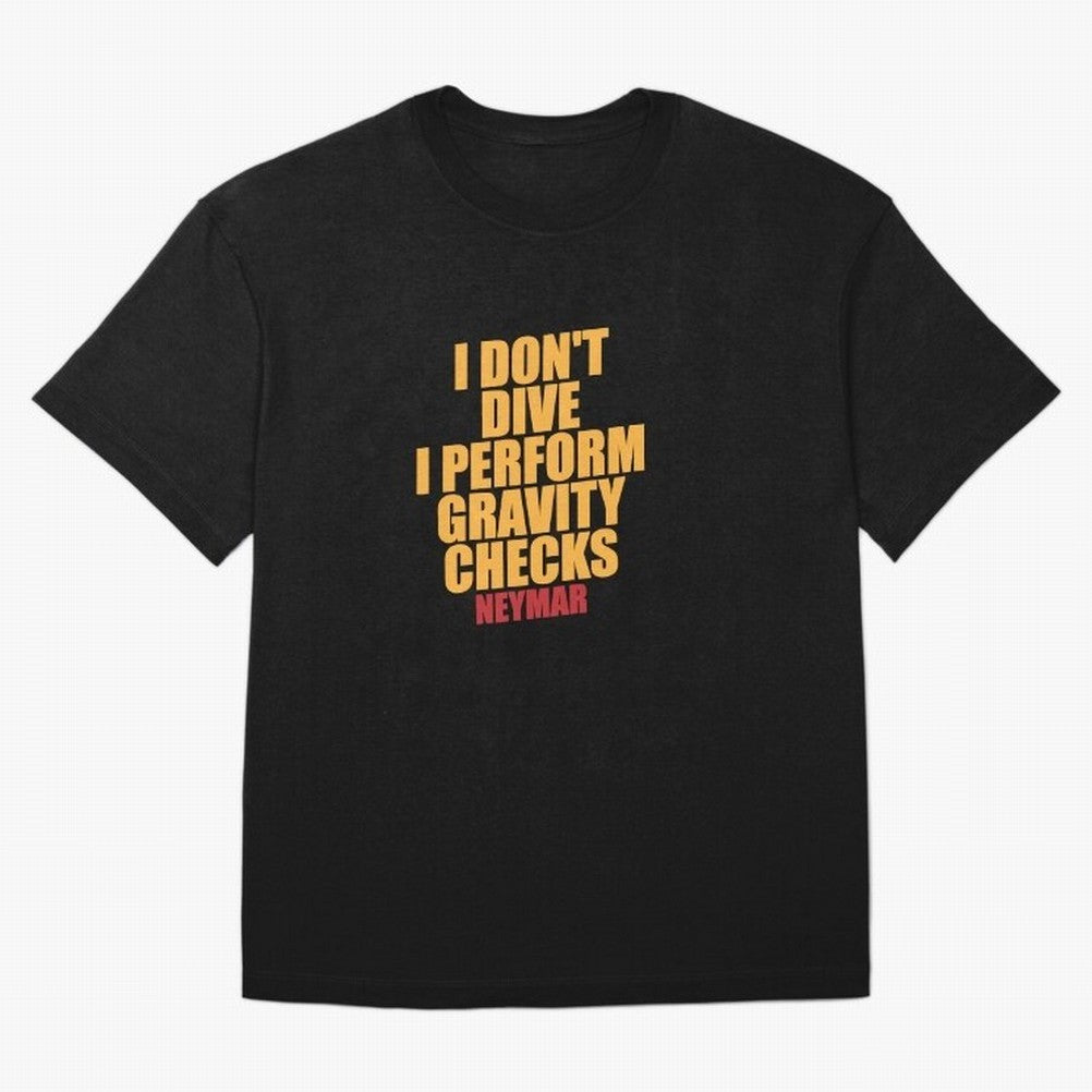 Neymar And Gravity Checks - Bold Statement Essential T-Shirt Show Championship Spirit for Global Football Passion for FIFA World Cup 2026, Built around Mbappe, Germany, Soccer Culture, Superstar Moments, National Team Dreams and Competitive Fire;