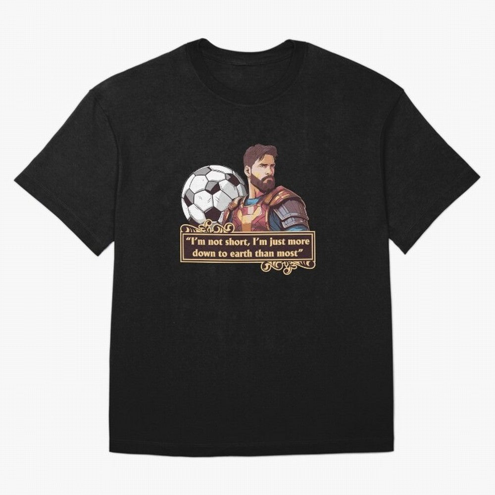 Messi Down To Earth Graphic Essential T-Shirt Relive Legendary Nights from Global Football Passion for FIFA World Cup 2026 USA Canada Mexico, Connected to CR7, England, France and Netherlands, Global Supporter Spirit, Legendary Goals, National
