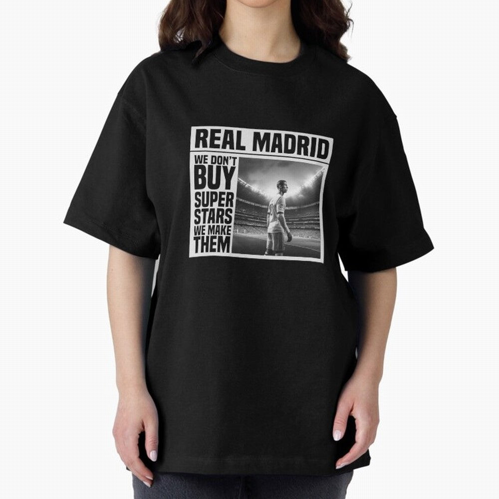 Real Madrid Makes Superstars Essential T-Shirt Relive Legendary Nights from FIFA World Cup 2026 Group Stage Spirit, Connected to France and Portugal, Neymar, Supporter Pride, Iconic Celebrations, Legendary Names and Global Match Day Energy; Ideal