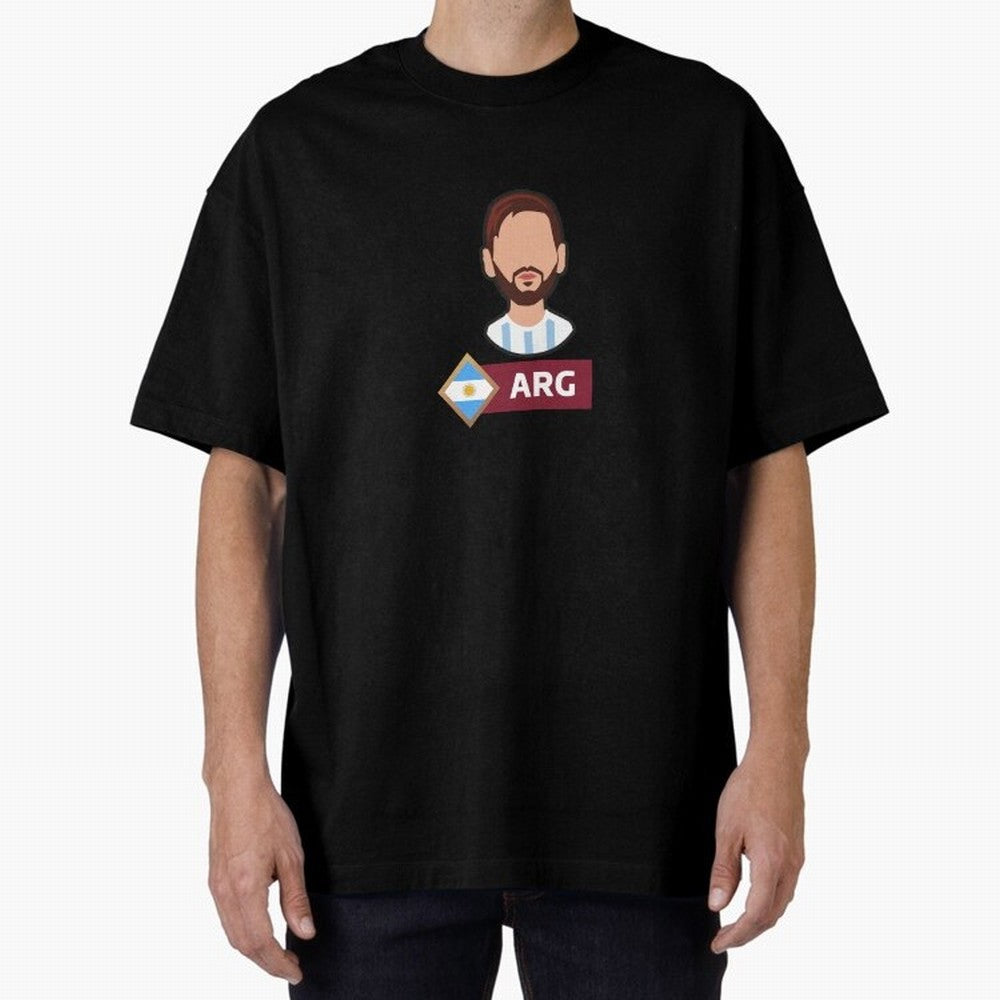 Lionel Messi Argentina Player World Cup Classic T-Shirt Experience the Global Stage of FIFA World Cup 2026 Group Stage Spirit, Highlighting Brazil, Haaland, Fan Favorite Moments, National Team Passion, Big Match Drama and Soccer History; Made for