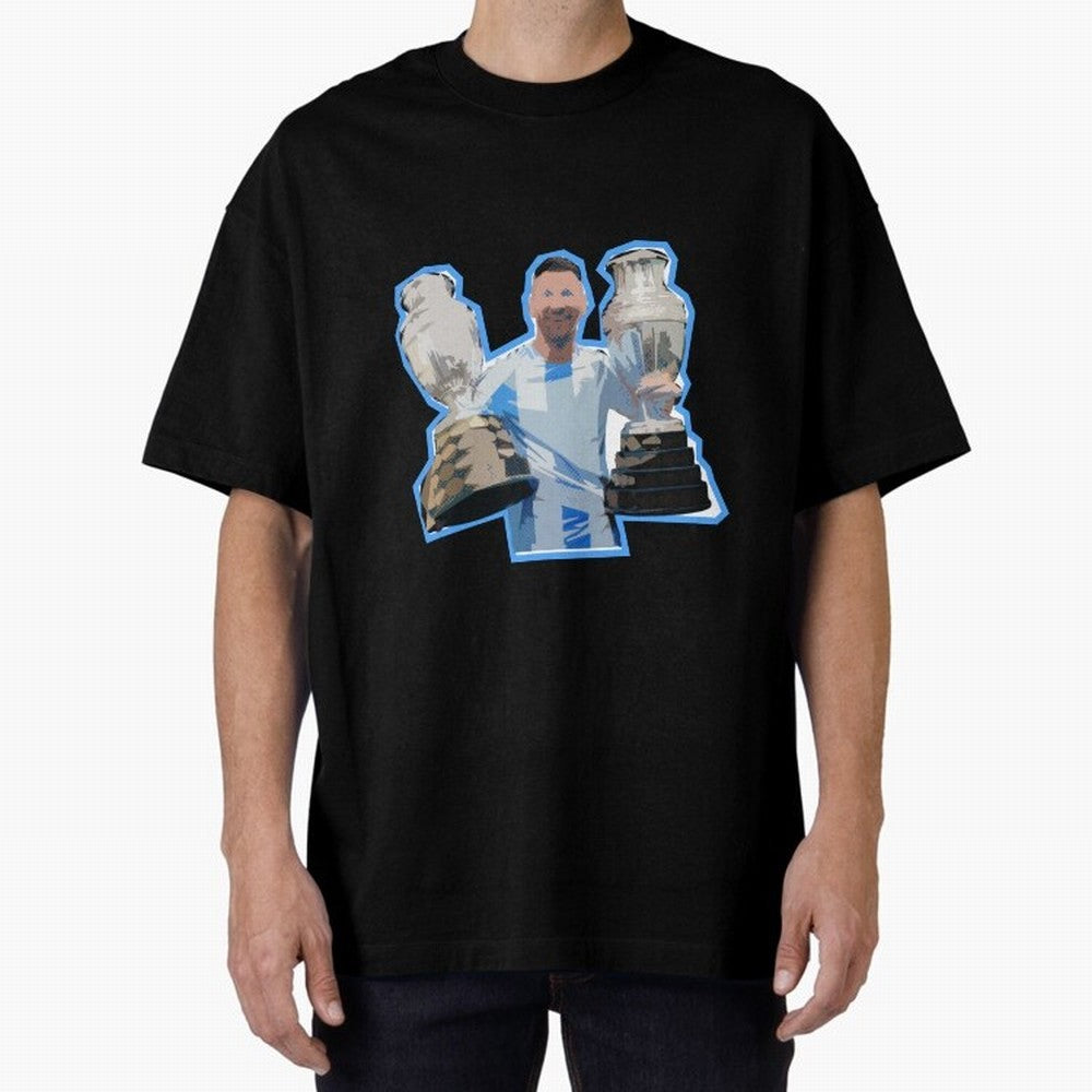 Leo Messi Double Copa Classic T-Shirt Show Match Day Excitement for FIFA World Cup 2026 USA Canada Mexico Spirit, Inspired by Argentina, France and Brazil, CR7, Stadium Memories, Football Loyalty, International Chants and Championship Tradition;