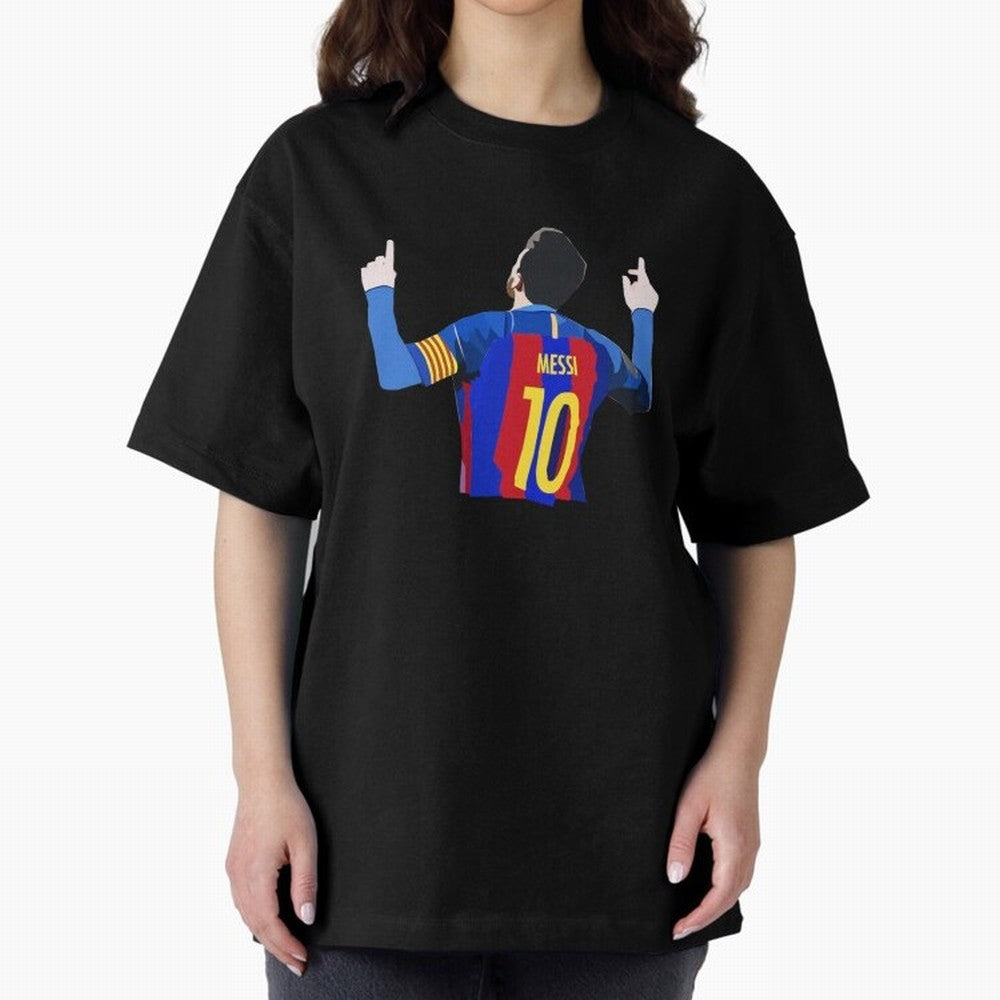 Lionel Messi vector art Oversized T-Shirt Get Ready for Match Day Hype around FIFA World Cup 2026, Mbappe and Neymar, England, Fan Favorite Moments, National Team Passion, Big Match Drama and Soccer History; Made for Collectors Who Enjoy Iconic