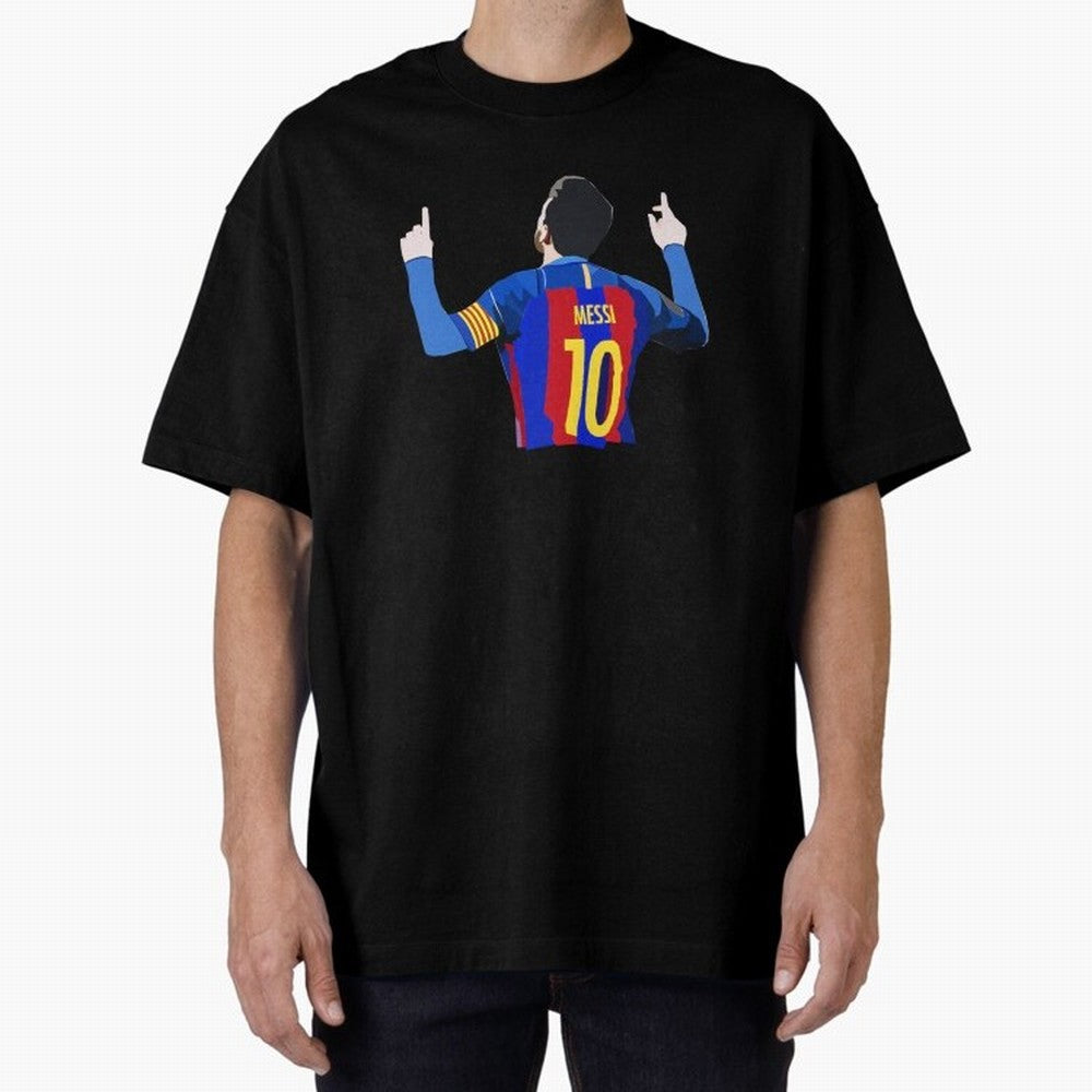 Lionel Messi vector art Oversized T-Shirt Get Ready for Match Day Hype around FIFA World Cup 2026, Mbappe and Neymar, England, Fan Favorite Moments, National Team Passion, Big Match Drama and Soccer History; Made for Collectors Who Enjoy Iconic