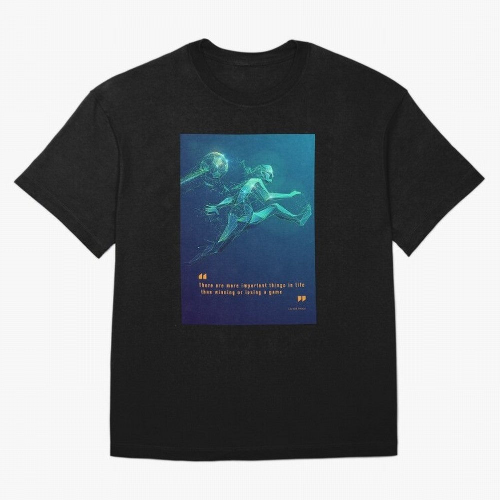 soccer football graphic Lionel Messi quotes Oversized T-Shirt Stand Out with Spirit from the FIFA World Cup 2026 Group Stage Journey through Neymar Highlights, Spain and Netherlands Pride, Classic Soccer Heritage, Championship Pressure, Fan Loyalty