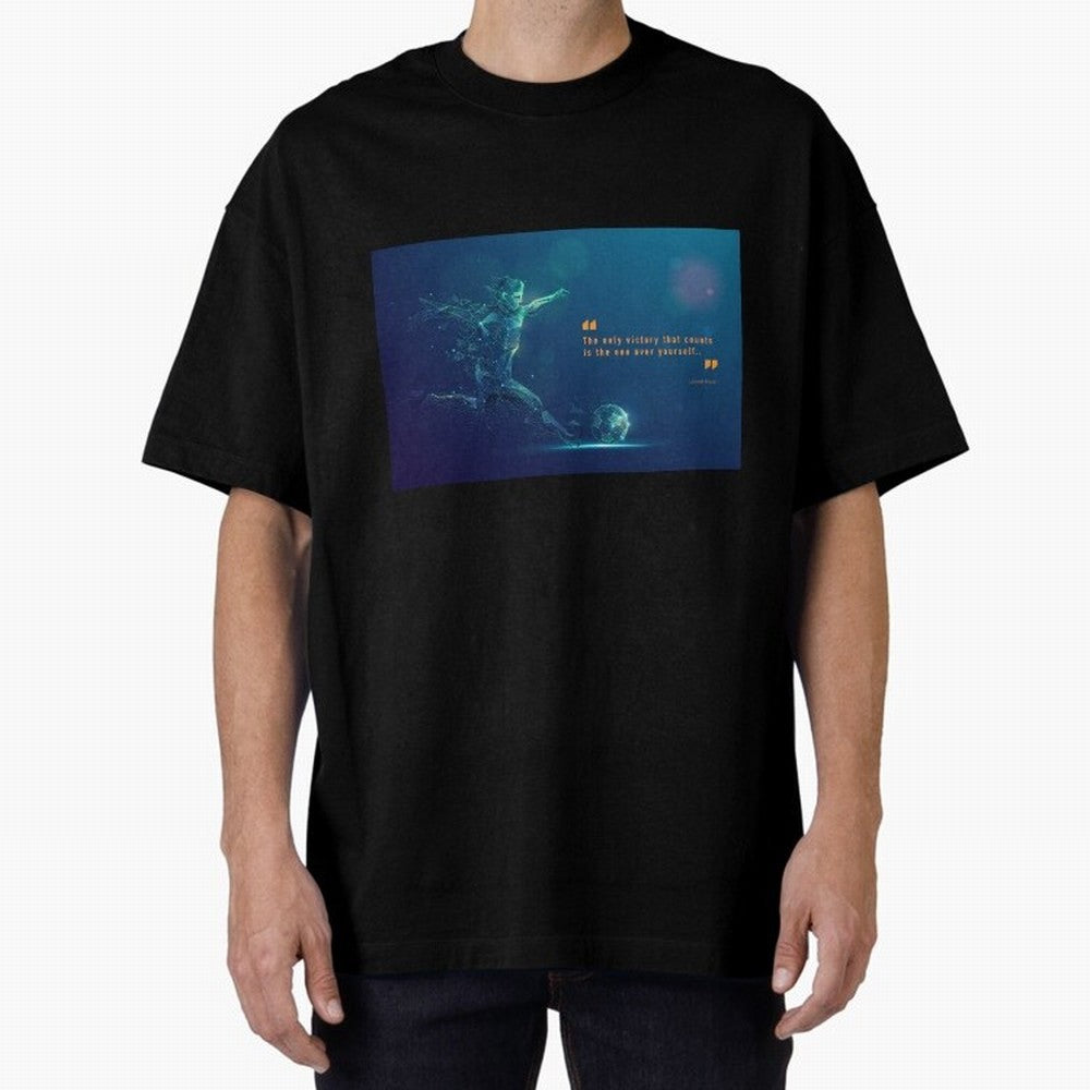 soccer football graphic Lionel Messi quote Classic T-Shirt Celebrate Fan Favorites in FIFA World Cup 2026 USA Canada Mexico Built around Cristiano Ronaldo, Argentina, France and Brazil Energy, Worldwide Fan Energy, Dramatic Goals, Stadium Lights