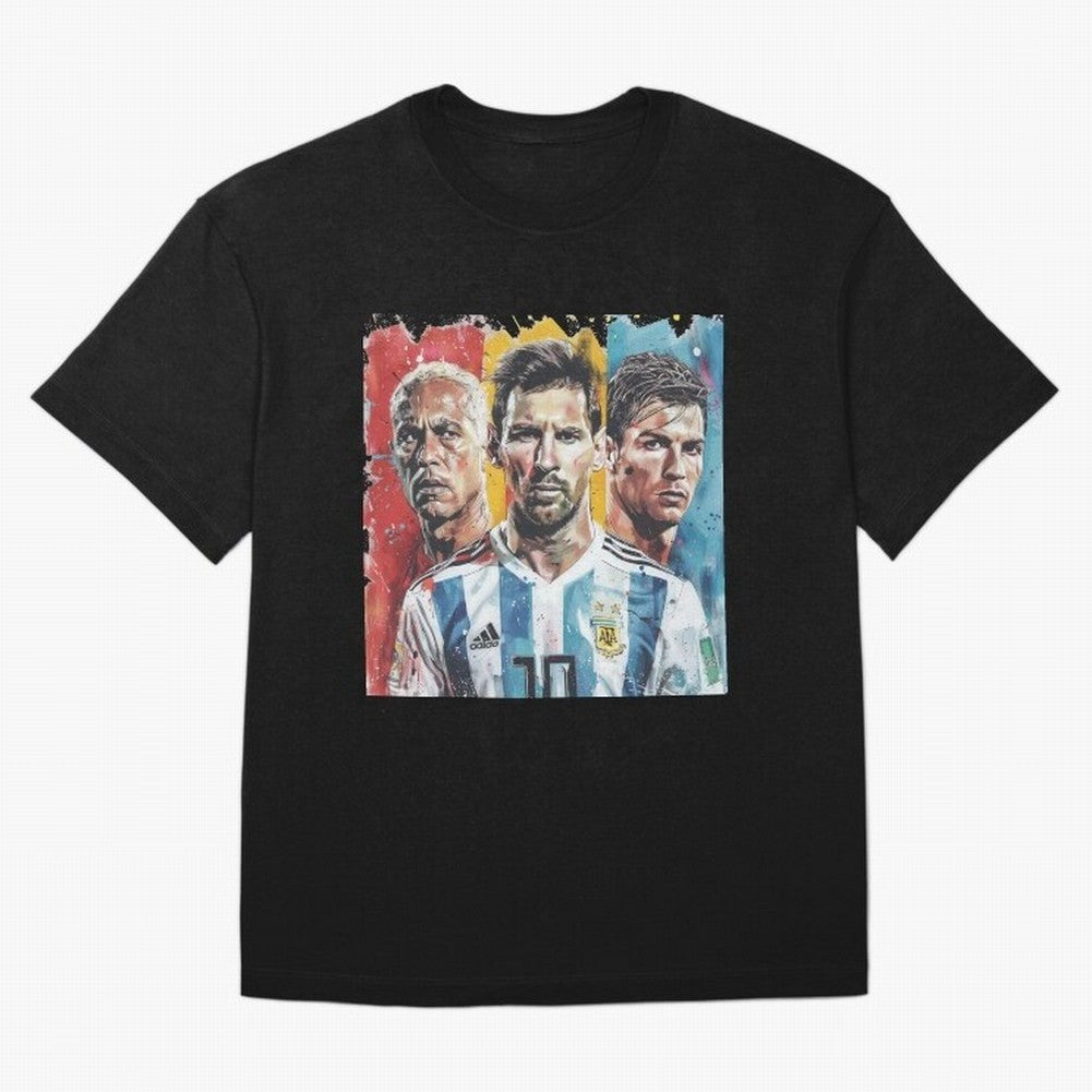 TOP 3 Soccer Players Classic T-Shirt Celebrate the Biggest Stage of the FIFA World Cup 2026 Journey through Messi, Neymar and Mbappe Highlights, France Pride, Game Day Rituals, Football Legends, Country Pride and the Road to the Final; Great for
