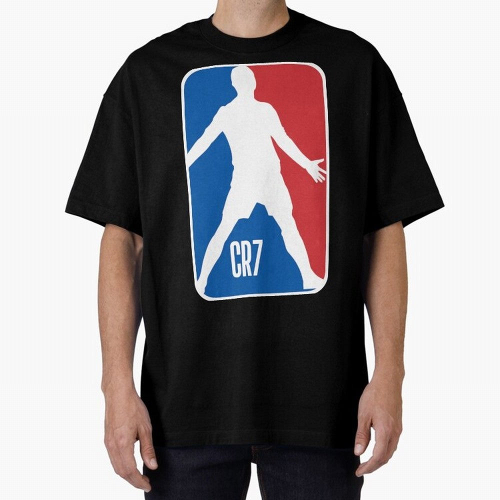 Cristiano Ronaldo - NBA style print Classic T-Shirt Join Match Day Hype around FIFA World Cup 2026, Messi and Cristiano Ronaldo, Brazil, Sports Nostalgia, International Competition, Famous Players and Unforgettable Victories; Perfect for Fans,
