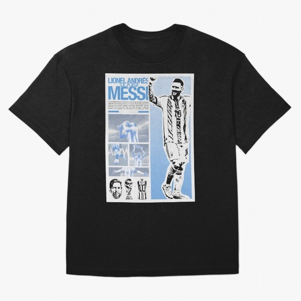 The Flea Lionel Messi Oversized T-Shirt Bring Supporter Culture to Global Football Passion for FIFA World Cup 2026 Group Stage, Capturing Messi, Neymar and Mbappe, England, Game Day Rituals, Football Legends, Country Pride and the Road to the