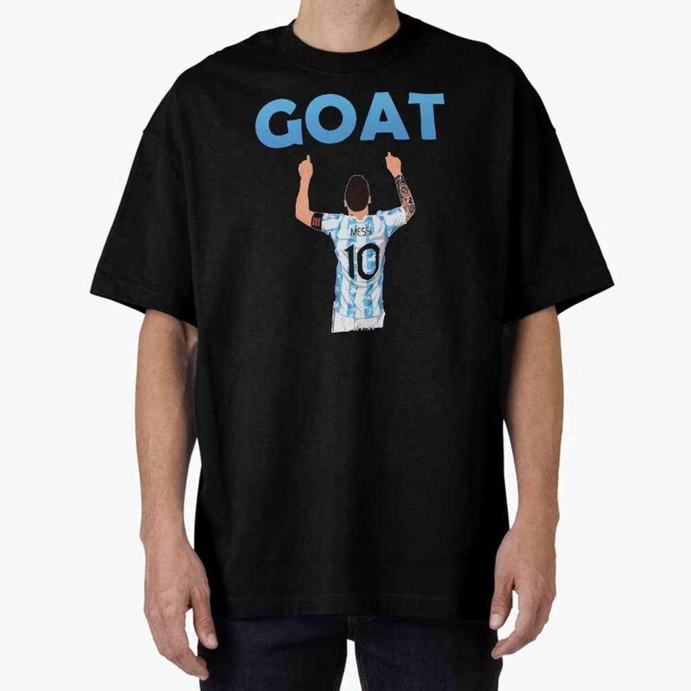 Messi GOAT Classic T-Shirt Share the Excitement of the FIFA World Cup 2026 Journey through CR7 and Messi Highlights, Germany Pride, Vintage Soccer Flavor, Modern Football Stars, National Flags and Final Night Emotion; Ideal for Football Dads,
