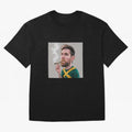 funny caricature of Lionel Messi Classic T-Shirt Live the Energy of the FIFA World Cup 2026 Group Stage Journey through Cristiano Ronaldo Highlights, Spain Pride, Fan Favorite Moments, National Team Passion, Big Match Drama and Soccer History;