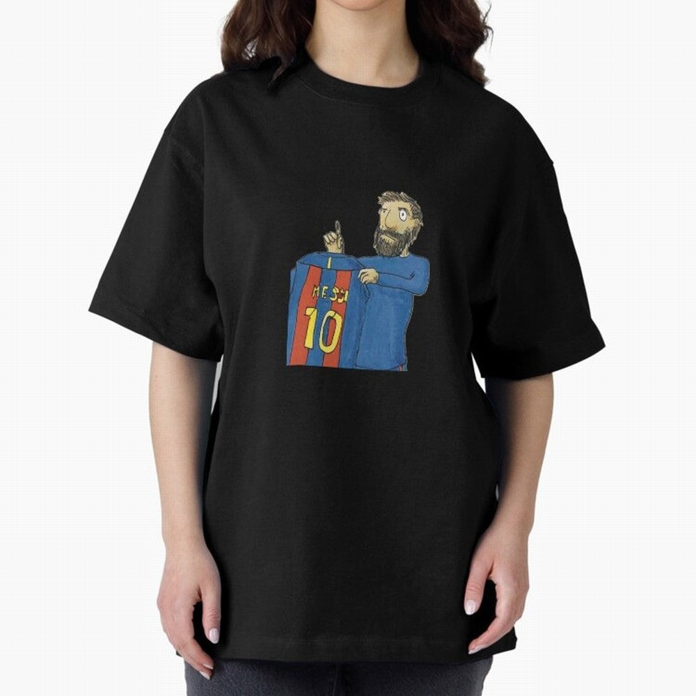Lionel Messi and the magic shirt Oversized T-Shirt Feel the Heartbeat of Global Football Passion for FIFA World Cup 2026 Group Stage, Made for CR7 and Messi, Netherlands, Championship Spirit, Famous Goals, Roaring Crowds and International Football
